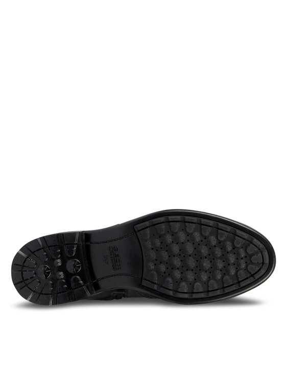 Geox Geox Cizme lungi riding D Walk Pleasure D36TGH 04948 C9999 Negru