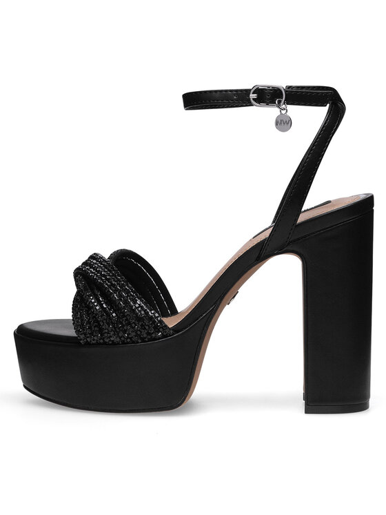 Nine West Nine West Sandały WFA2736-1 Czarny