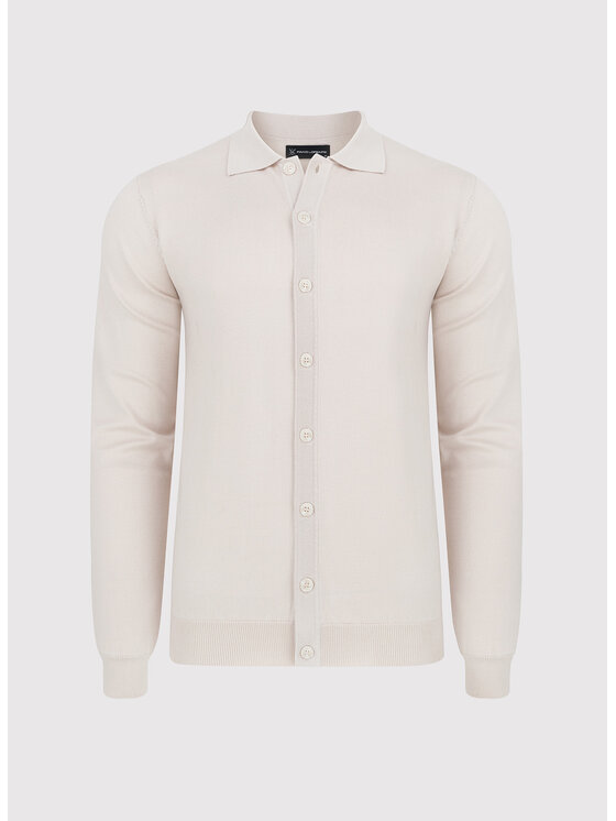 Pako Lorente Pako Lorente Kardigan P24SF-2X-001 Beżowy Classic Fit