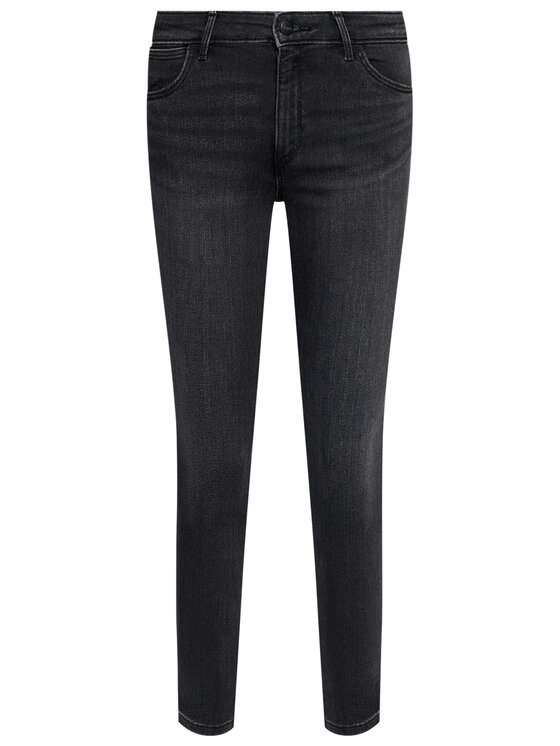 Wrangler Wrangler Jeansy Body Bespoke W28KZJ30B 112128370 Czarny Skinny Fit