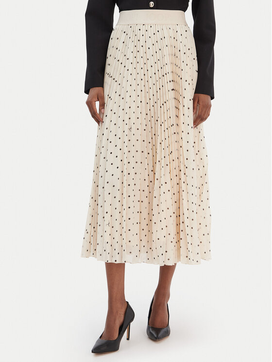 JOOP! JOOP! Спідниця в складку Salma2 30100095 Бежевий Regular Fit