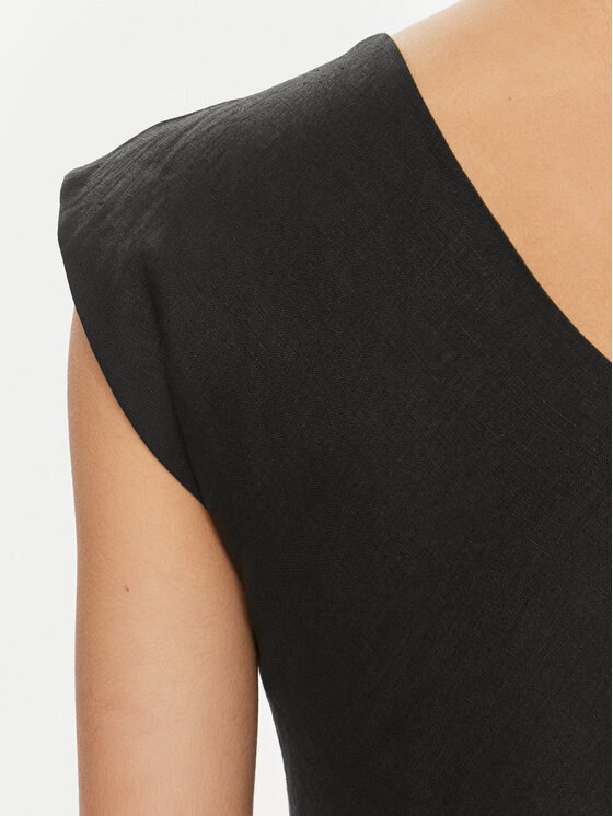 Marella Marella Ljetna haljina Hidalgo 2413221192 Crna Regular Fit