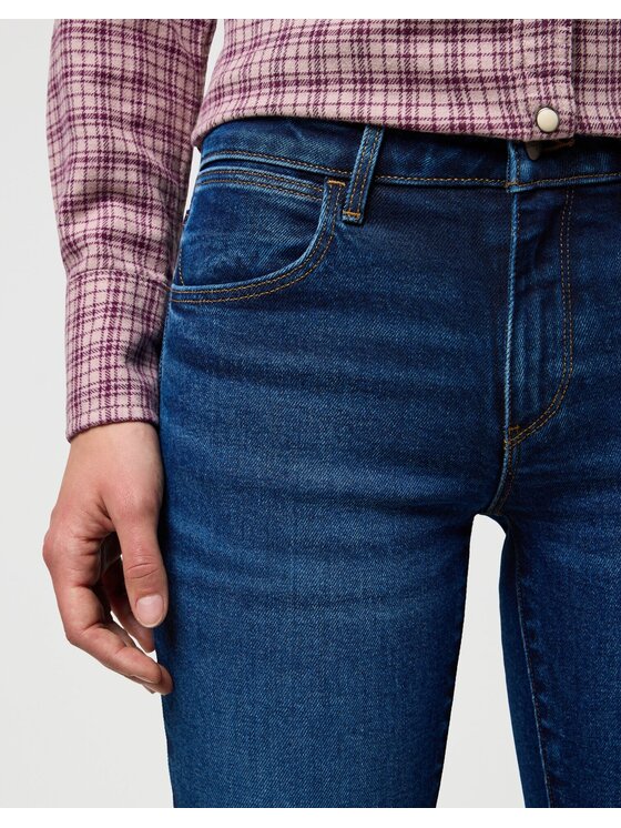 Wrangler Wrangler Jeansy BOOTCUT Niebieski Wide Leg