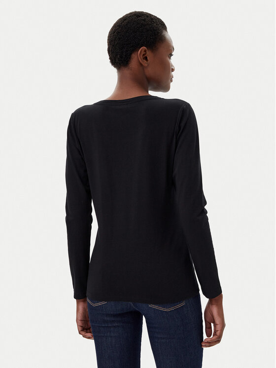 Liu Jo Sport Liu Jo Sport Bluse TF4206 JS088 Schwarz Regular Fit