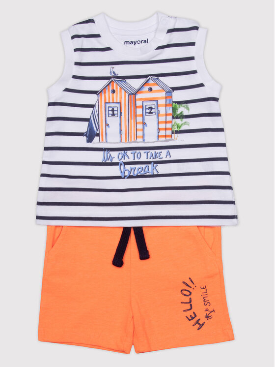 Completo T-shirt, top e pantaloncini 1646