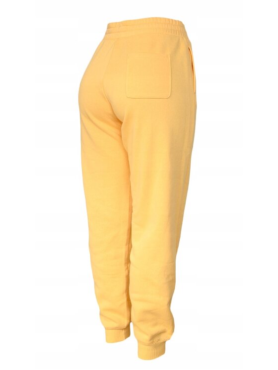 Champion Champion Spodnie dresowe 115411 Żółty Comfortable Fit