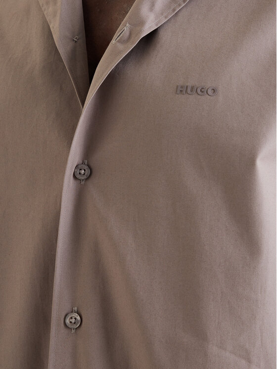 HUGO HUGO Риза Espino 50560580 Бежов Oversize