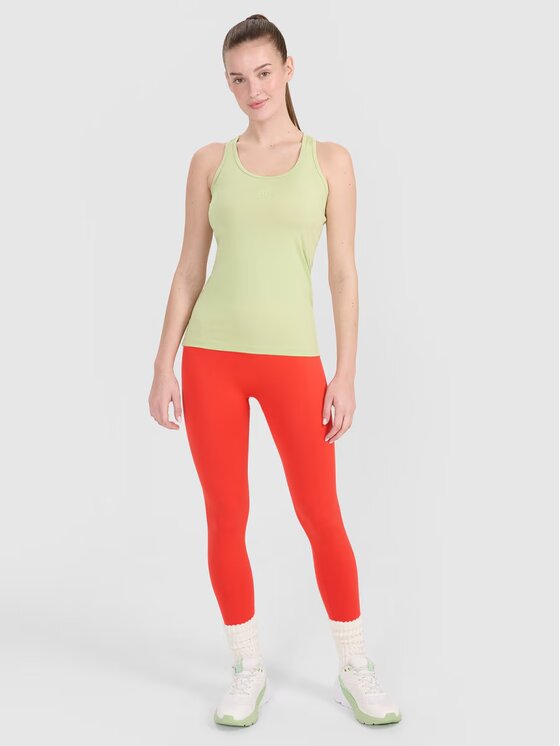4F 4F Top 4FRSS25TFSLF414-42S Verde Authentic Slim Fit