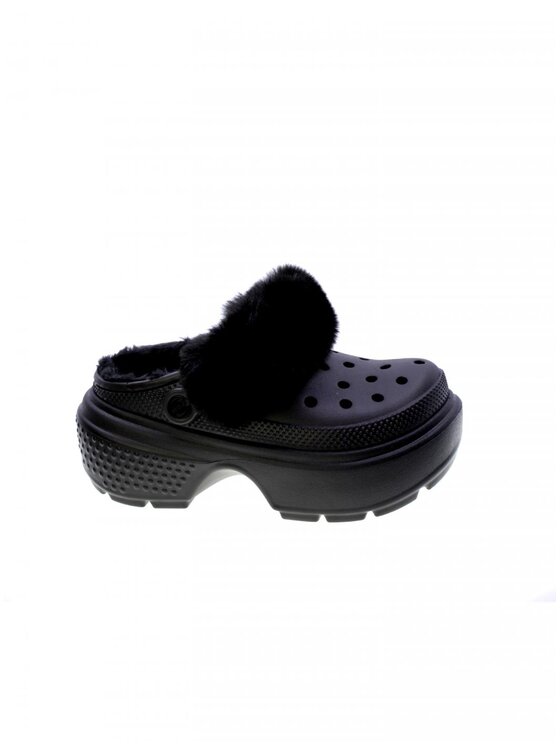 Klapki Crocs, Rozmiar 37/38, Czarne, 9806