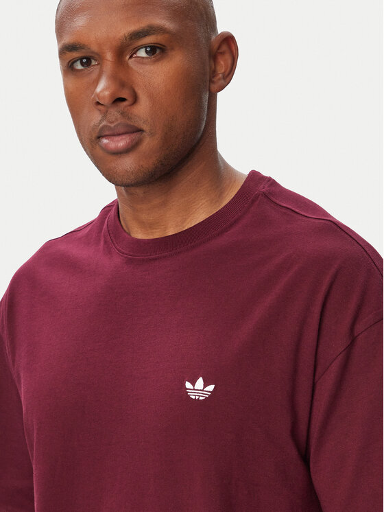 adidas adidas T-särk Trefoil Essentials Loose KV3139 Bordoopunane Regular Fit