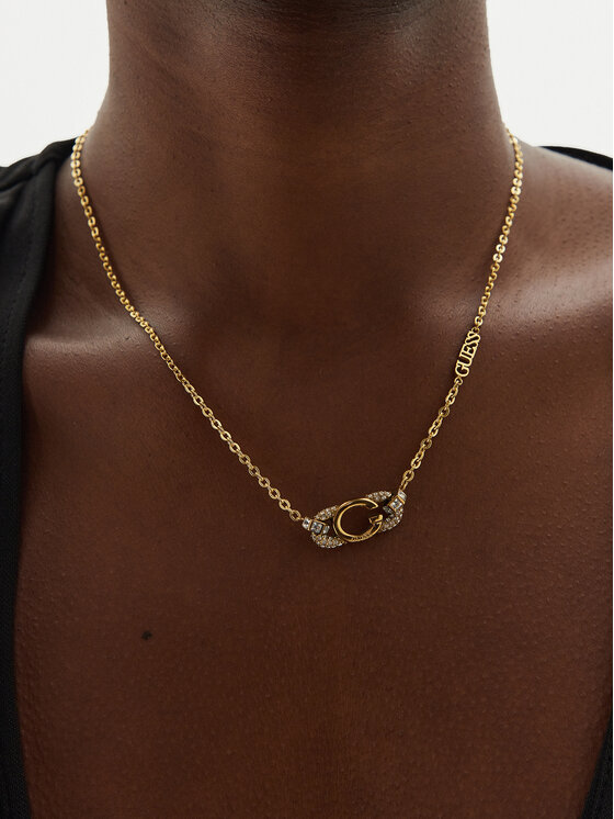Guess Guess Kaklo papuošalas JUBN04 509JW Auksinė