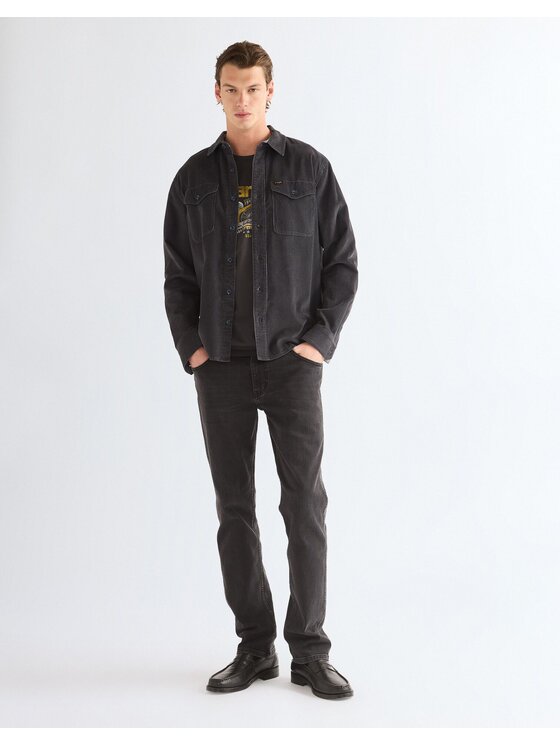 Wrangler Wrangler Koszula WESTERN SHIRT Czarny Regular Fit