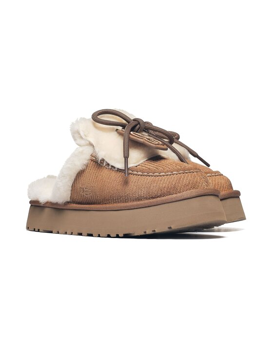 Ugg Ugg Kapcie Disquette Heritage 1180360-CHE Brązowy