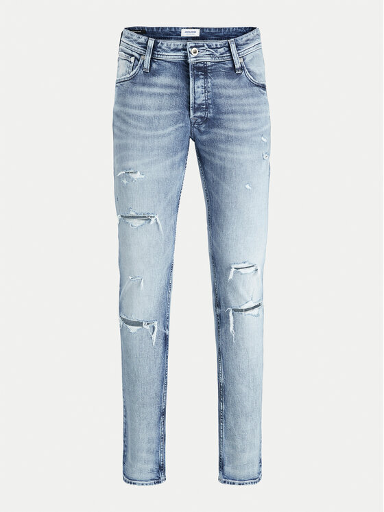 Jack&Jones Jack&Jones Jeansy Glenn 12261699 Niebieski Slim Fit