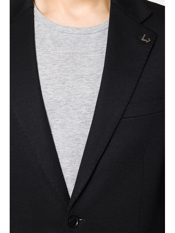 Lancerto Lancerto Marynarka Ontario MA131123000020.CZARNY Czarny Slim Fit