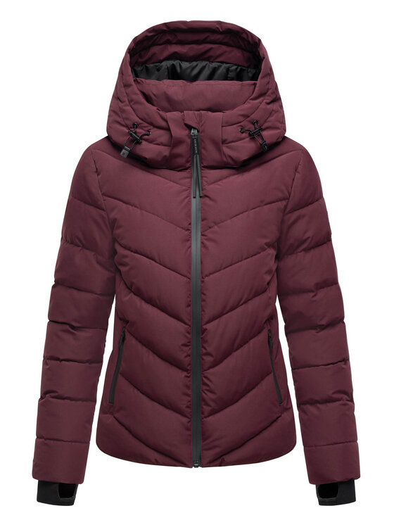 Marikoo Marikoo Kurtka zimowa Samuiaa XVI Bordowy Regular Fit