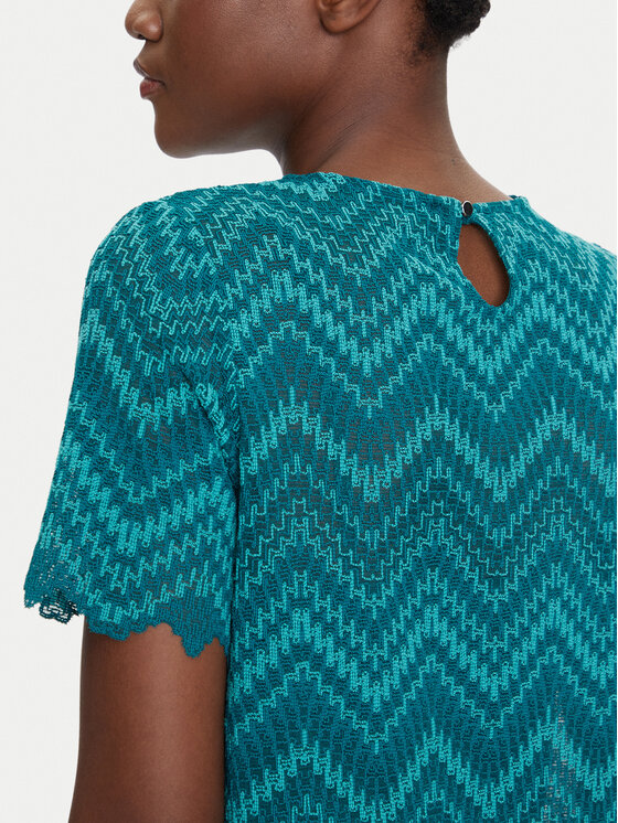 Morgan Morgan Bluzka 251-DREAM M Zielony Regular Fit