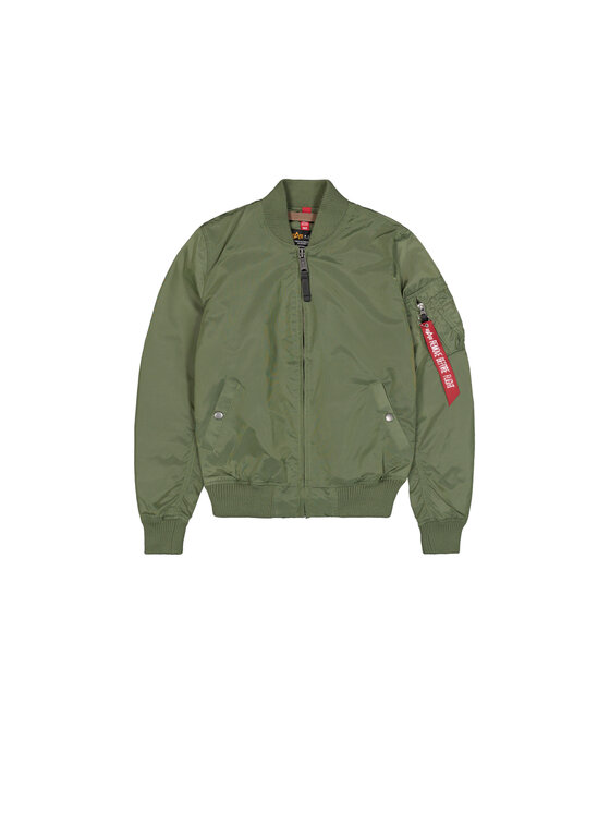 Alpha Industries Alpha Industries Kurtka bomber MA-1 TT Two Tone Bomber Jacket Women Zielony Slim Fit
