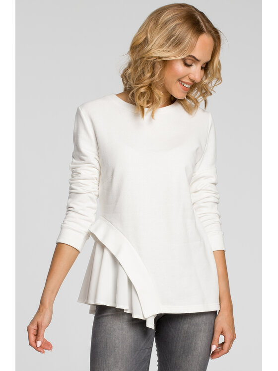 Made of Emotion Made of Emotion Blusa M333 Bianco Custom Fit