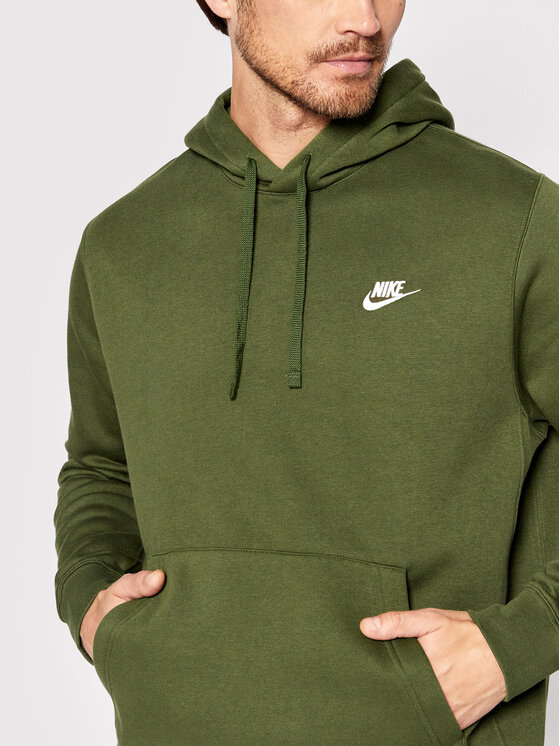 Nike Nike Суитшърт Sportswear Club BV2654 Зелен Standard Fit