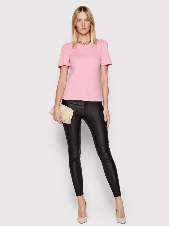Vero Moda Vero Moda T-Shirt Natasha 10264993 Różowy Regular Fit