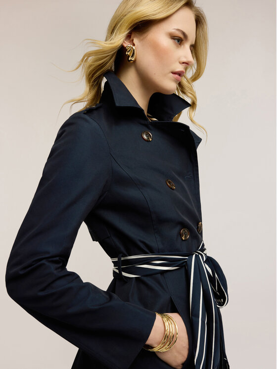 Motivi Motivi Cappotto invernale 0015Q000645N034 Blu Regular Fit