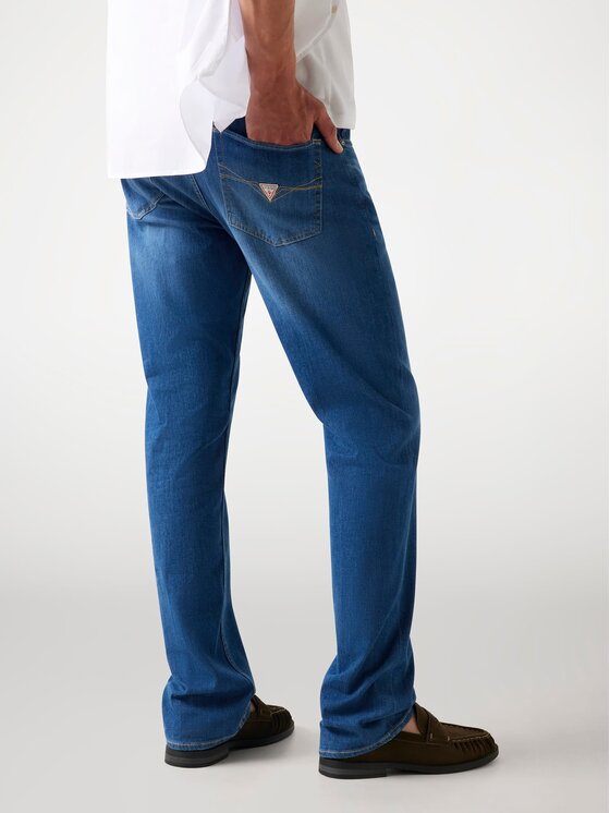 Guess Guess Jeansy 175549 Modrá Regular Fit