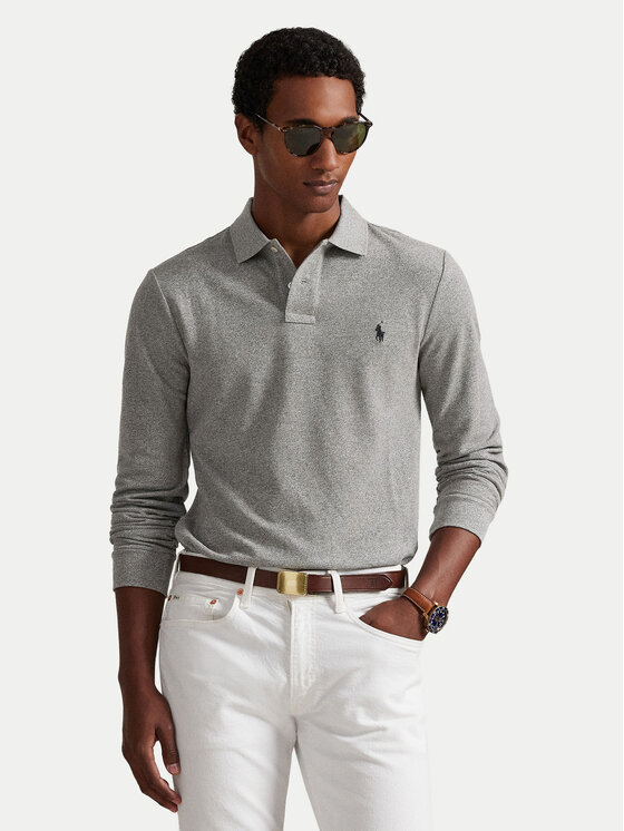 Polo Ralph Lauren Polo Ralph Lauren Polo 710681126003 Szary Slim Fit