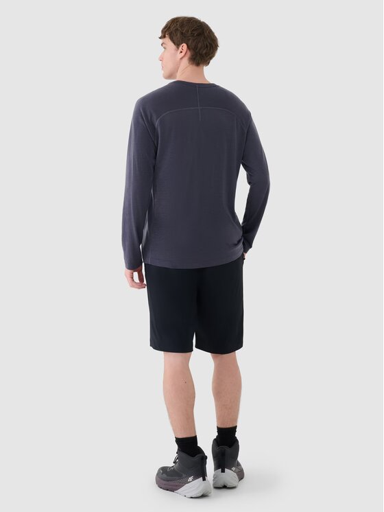 4F 4F Σορτς 4FWSS25TFSHM0877-20S Μαύρο Regular Fit