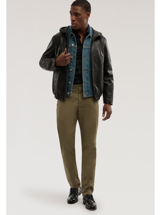 Trussardi Trussardi Pantaloni di tessuto P705M500124N035 Verde Regular Fit