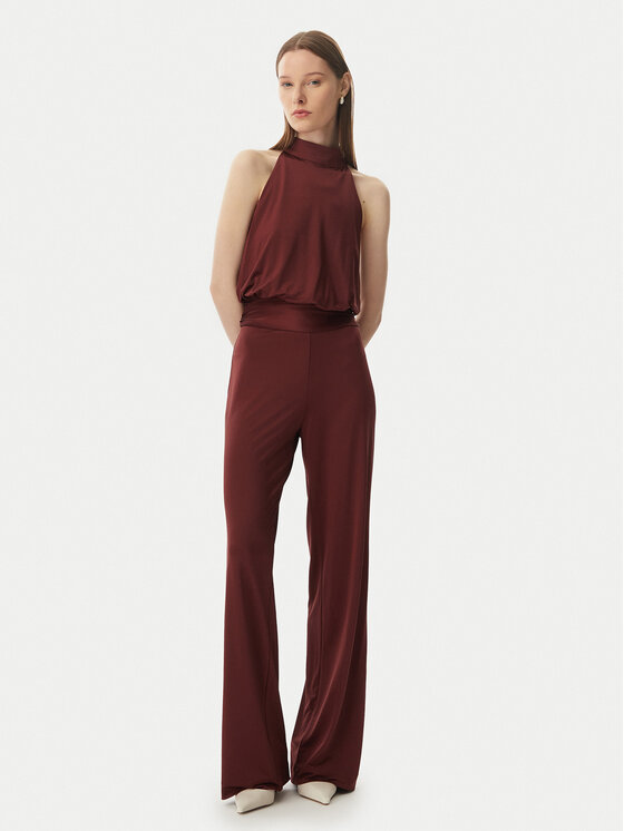 Guess Salopetă W6GK12 K2937 Vișiniu Regular Fit