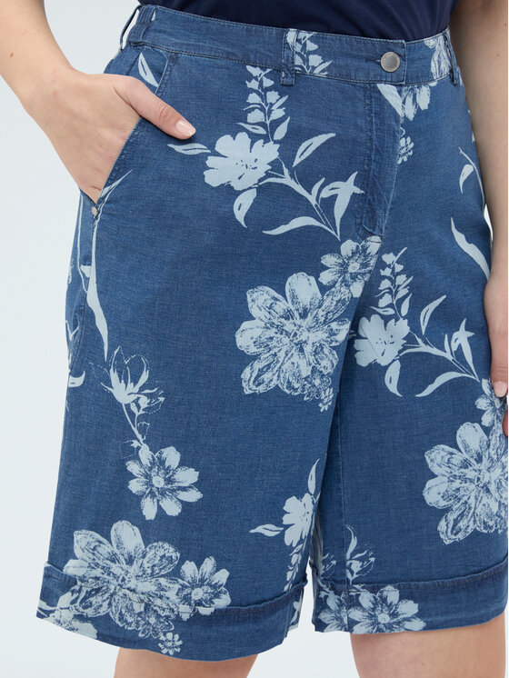 Fiorella Rubino Fiorella Rubino Szorty jeansowe P407T005286N034 Niebieski Regular Fit