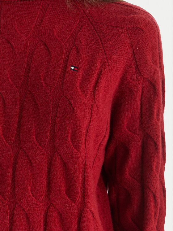 Tommy Hilfiger Tommy Hilfiger Поло WW0WW46791 Червен Regular Fit