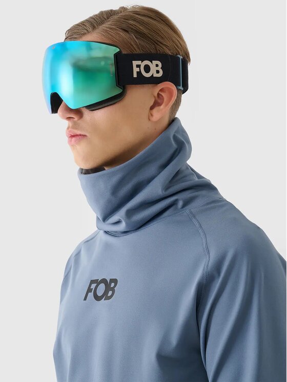 4F 4F Intimo termico pezzo sopra 4FWAW24UBRUM080-32S Blu scuro