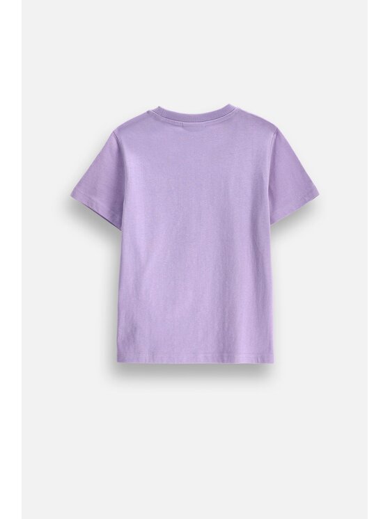 Coccodrillo Coccodrillo T-Shirt ZC6143201SBK-016 Fioletowy Regular Fit