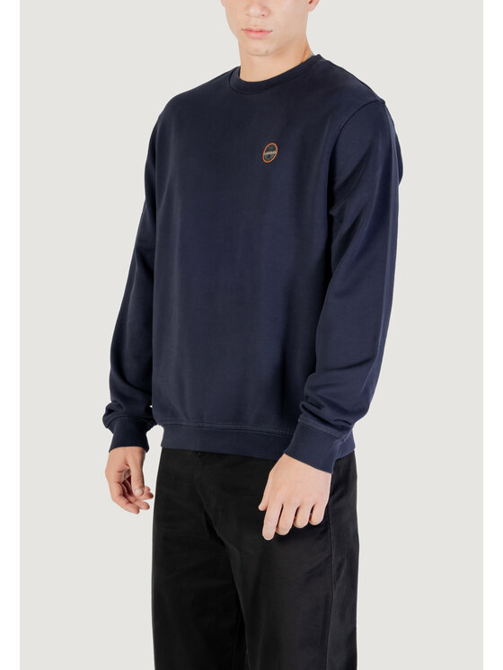 Napapijri Napapijri Felpa B-BADGE C 1 Blu Casual Fit