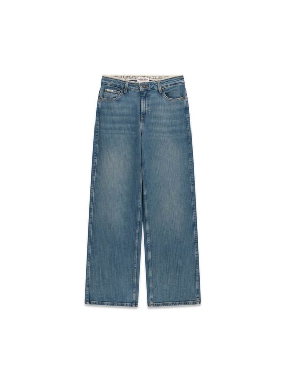 Guess Jeans Guess Jeans Jeansy 183775 Niebieski
