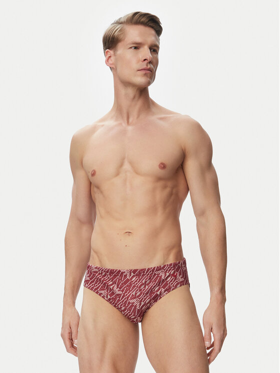 Emporio Armani Emporio Armani Plavky EM000575 AF20437 F5034 Tmavě červená