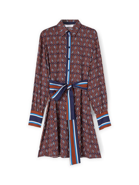 Motivi Motivi Vestito da giorno 7262Q003384N0Z4 Bordeaux Regular Fit