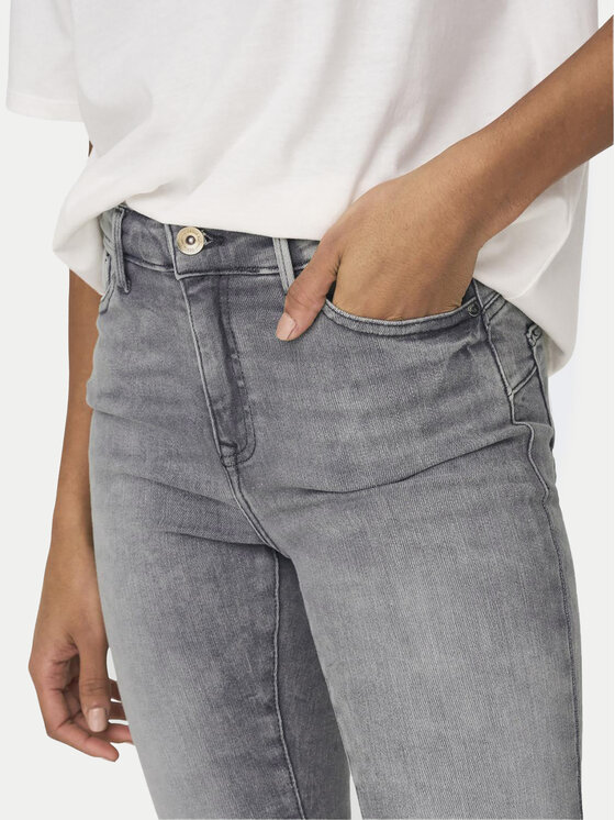 ONLY ONLY Jeans Power 15231450 Grau Skinny Fit
