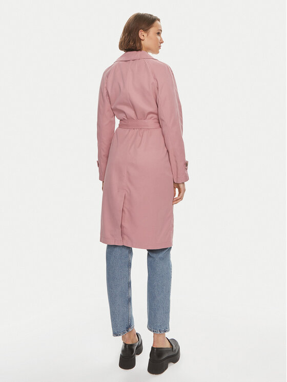 Vero Moda Vero Moda Trench Lou 10257581 Ružičasta Regular Fit