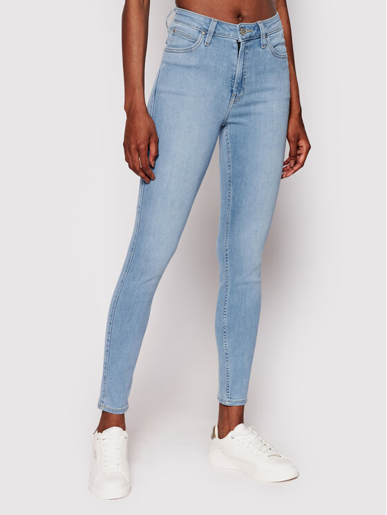 Lee Lee Jeansy Ivy L32EKJZW 112107408 Niebieski Skinny Fit