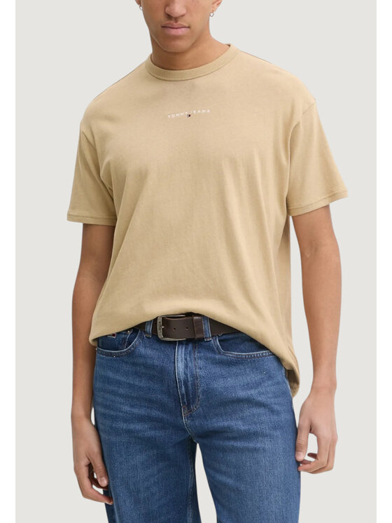 Tommy Jeans Tommy Jeans T-shirt DM0DM21110 Beige Casual Fit