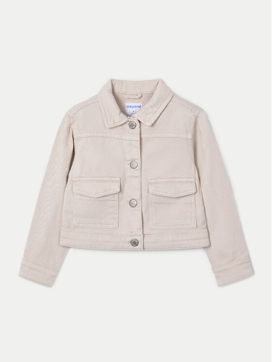 Mayoral Giacca di jeans 3407 Beige Regular Fit, taglia : 8Y