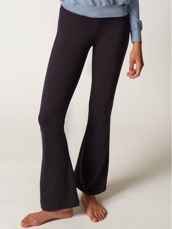 Skiny Skiny Dámske nohavice 82619 Čierna Slim Fit