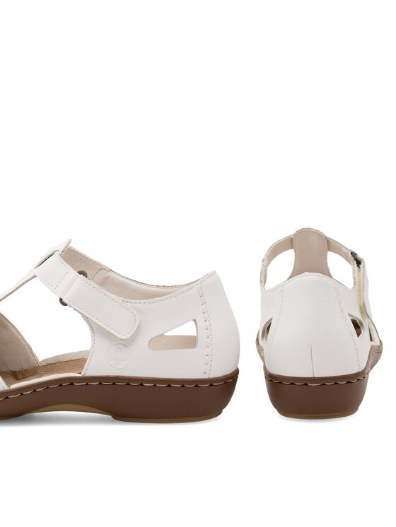 Rieker Rieker Halbschuhe 45869-80 Weiß