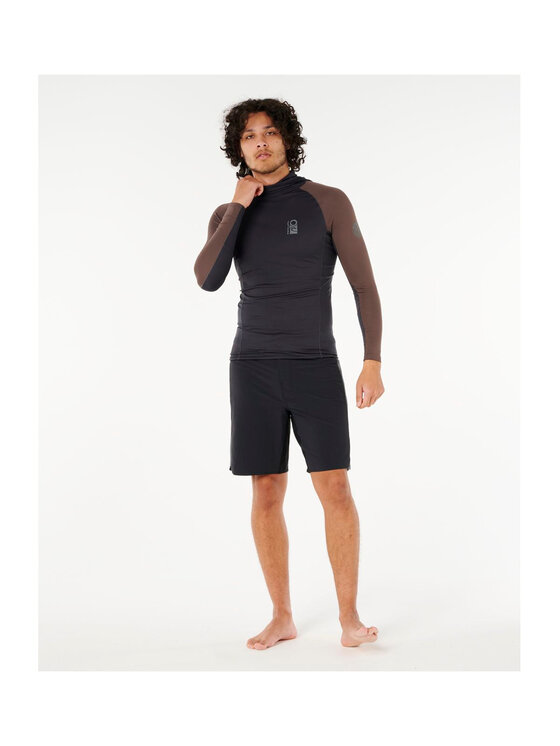 Rip Curl Rip Curl Koszulka do pływania Search Upf Perf L/S Hood Brązowy