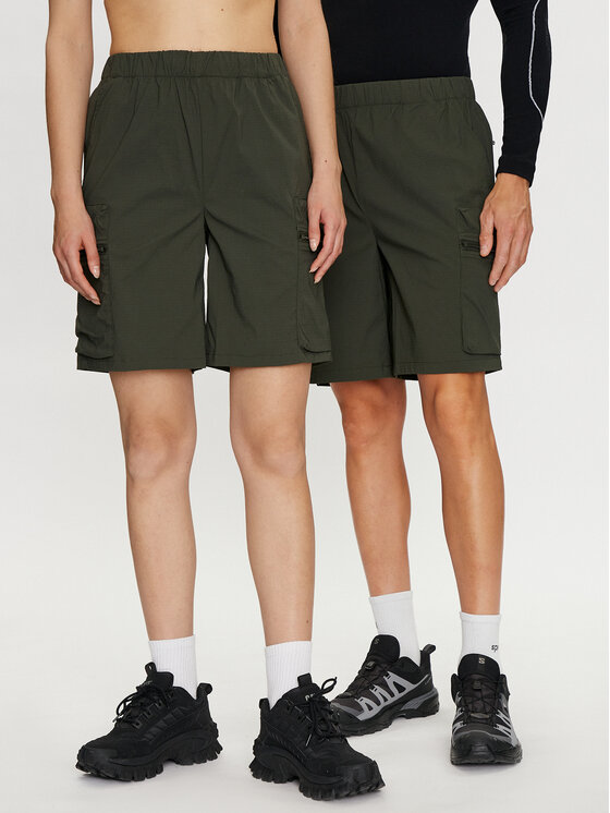 Rains Sportske Kratke Hlače Tomar Shorts 19310 Zelena Regular Fit