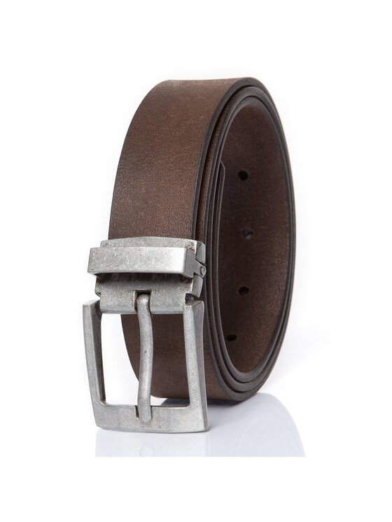 Mustang Mustang Pasek Męski BELT Brązowy