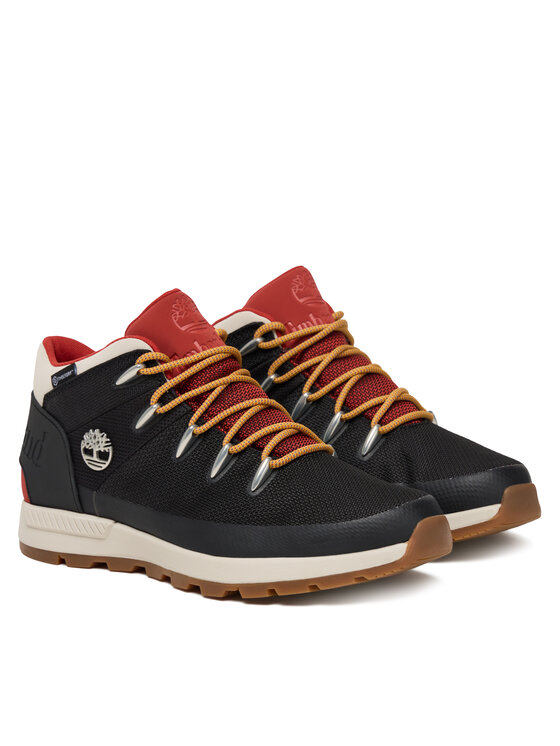 Timberland Timberland Šnurovacia obuv Sprint Trekker Mid Fab Wp TB1A61QG0151 Čierna